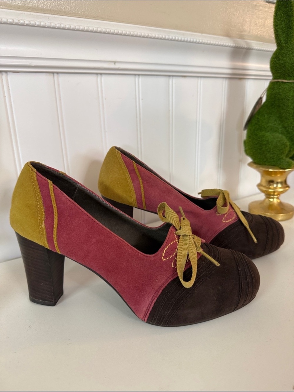 Anthropologie Pilcro Letterpress Nolana Oxford pumps VGUC, Size 8.5 M